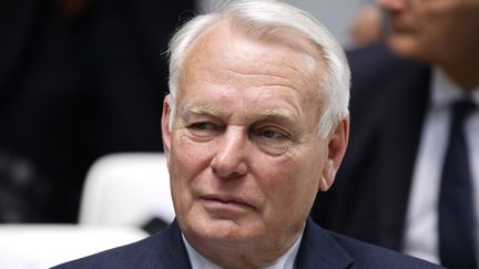 L'ex-Premier ministre Jean-Marc Ayrault, à Paris, le 15 avril 2025. (LUDOVIC MARIN / POOL)