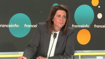 La journaliste et réalisatrice Sofia Amara, invitée de franceinfo le 21 avril 2025. (FRANCEINFO / RADIO FRANCE)
