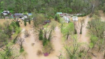 États-Unis : 3 états du centre touchés par des inondations (France 2)