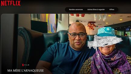 Dans le documentaire sur Netflix "Con Mum", Dionne Marie Hanna fait irruption dans la vie du chef pâtissier britannique Graham Hornigold en se présentant comme sa mère biologique. (NETFLIX / FRANCEINFO)