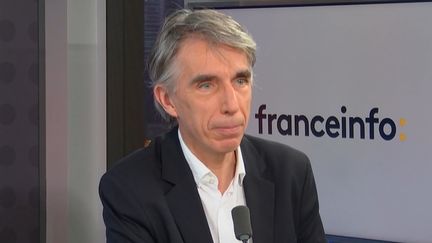 L'économiste Philippe Crevel, le 31 janvier 2024. (FRANCEINFO / RADIOFRANCE)