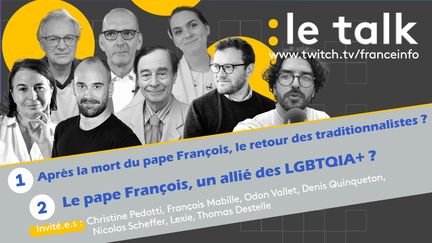 Les invité.es du Talk de franceinfo répondent en direct aux questions des viewers dans le tchat. (FRANCEINFO / RADIO FRANCE)