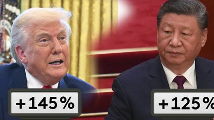 Depuis le 2 avril, les droits de douane des États-Unis pour les produits importés de Chine sont montés à 145%. La Chine a répliqué avec des droits de douane à 125%. Jusqu'où ira cette escalade ? (France 2)