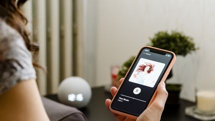 La musique qu'on écoute a-t-elle été créée par un artiste ou une IA ? (DAVID  ESPEJO / MOMENT RF)