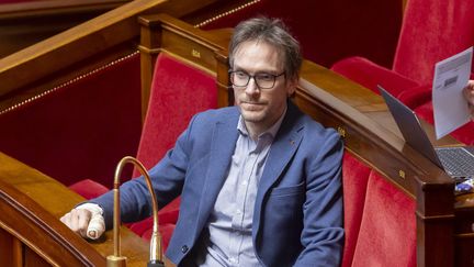 Le député LFI Arnaud Le Gall a été induit en erreur par un poisson d'avril diffusé en 2025 sur les réseaux sociaux. (VINCENT ISORE / MAXPPP)