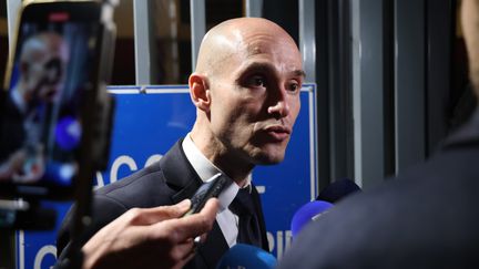 Julien Pinelli, avocat de la grand-mère d’Émile, le 25 mars 2025. (VALLAURI NICOLAS / MAXPPP)