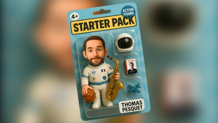 Un starter pack à l'effigie de l'astronaute Thomas Pesquet. (CAPTURE D'ECRAN X)