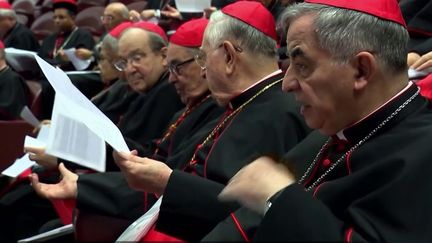 Pape François : avec les cardinaux qui vont choisir son successeur (France 2)