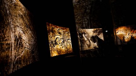 La Grotte Chauvet 2 (réplique de la grotte Chauvet) en avril 2019. (JEFF PACHOUD / AFP)