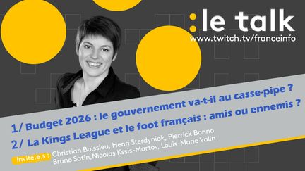 Le Talk de franceinfo du 17 avril 2025. (FRANCEINFO / RADIO FRANCE)