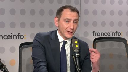 Laurent Jacobelli invité sur franceinfo. (FRANCEINFO / RADIO FRANCE)