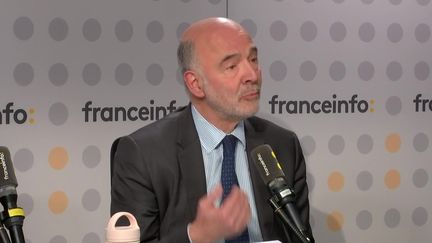 L'ancien ministre de l'Economie était l'invité de "franceinfo soir", mercredi 16 avril. (FRANCEINFO / RADIO FRANCE)